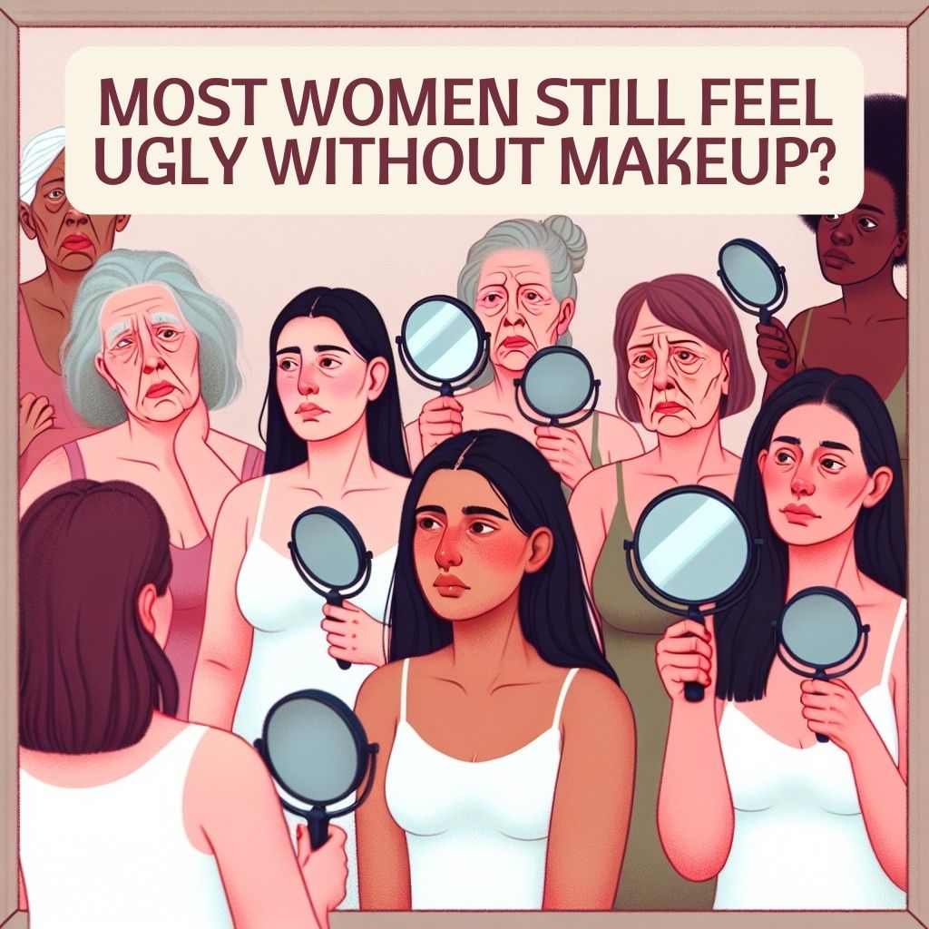 Most Women Still Feel Ugly Without Makeup