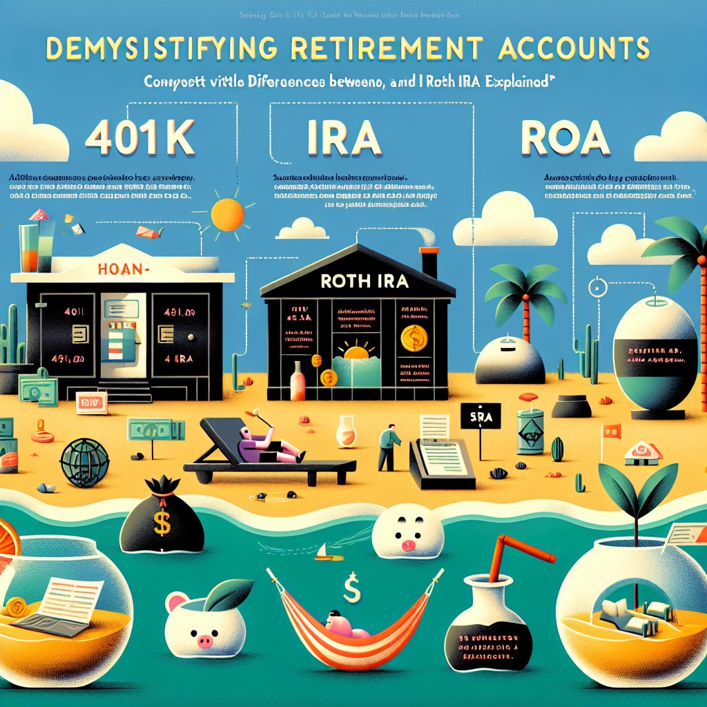 Demystifying Retirement Accounts: 401(k), IRA, and Roth IRA Explained