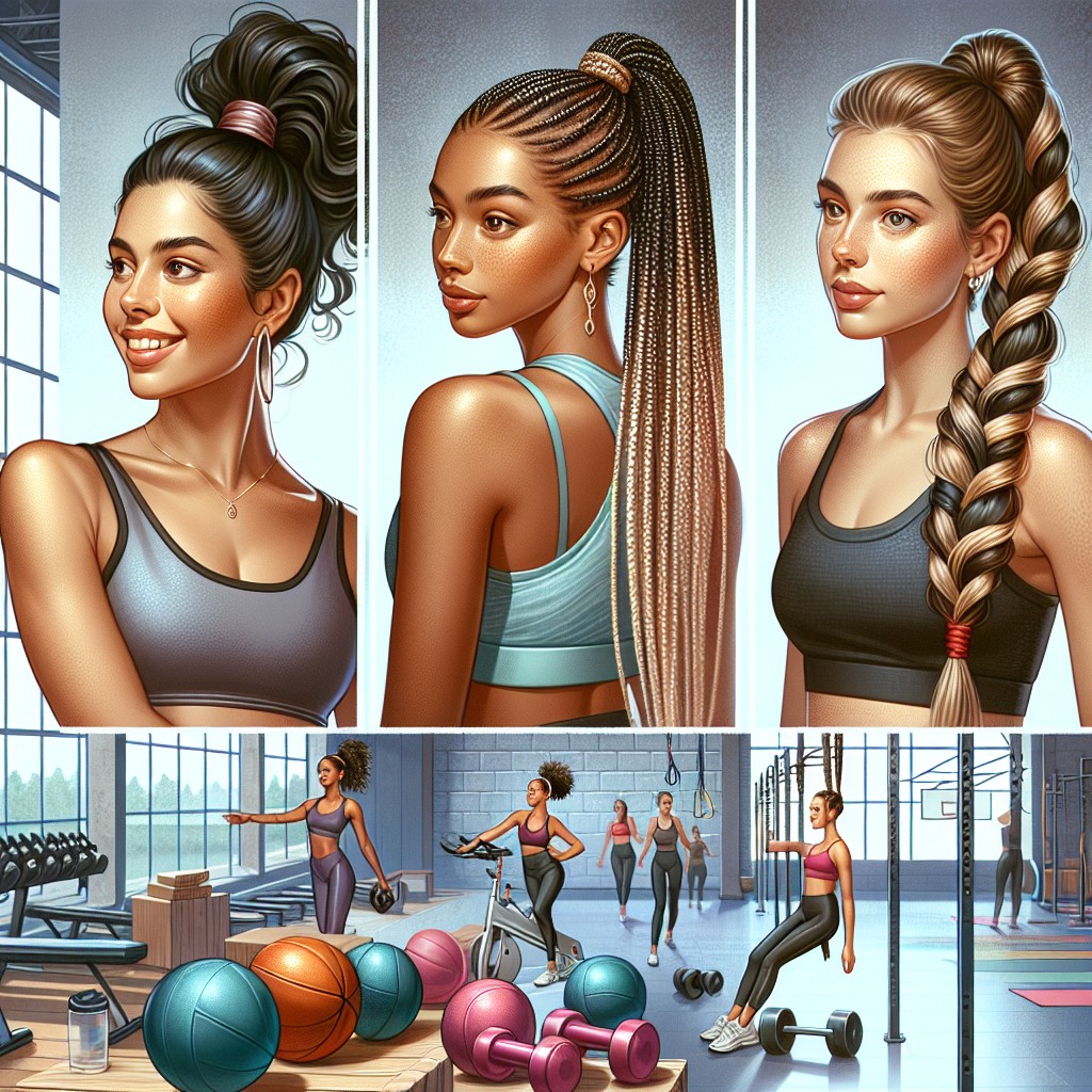 Get Your Gym on with These Best Workout Hairstyles and Braids