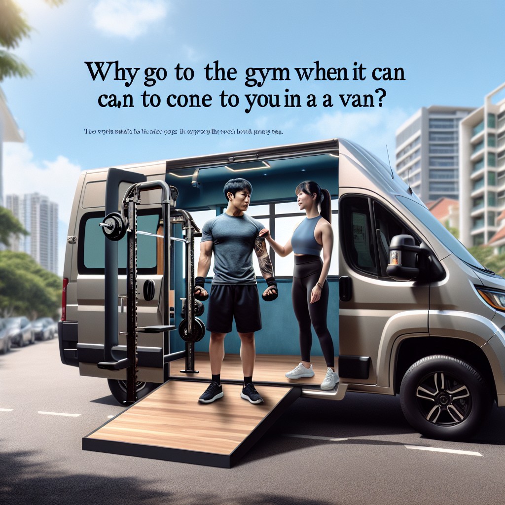 Why Go to the Gym When It Can Come to You in a Van?