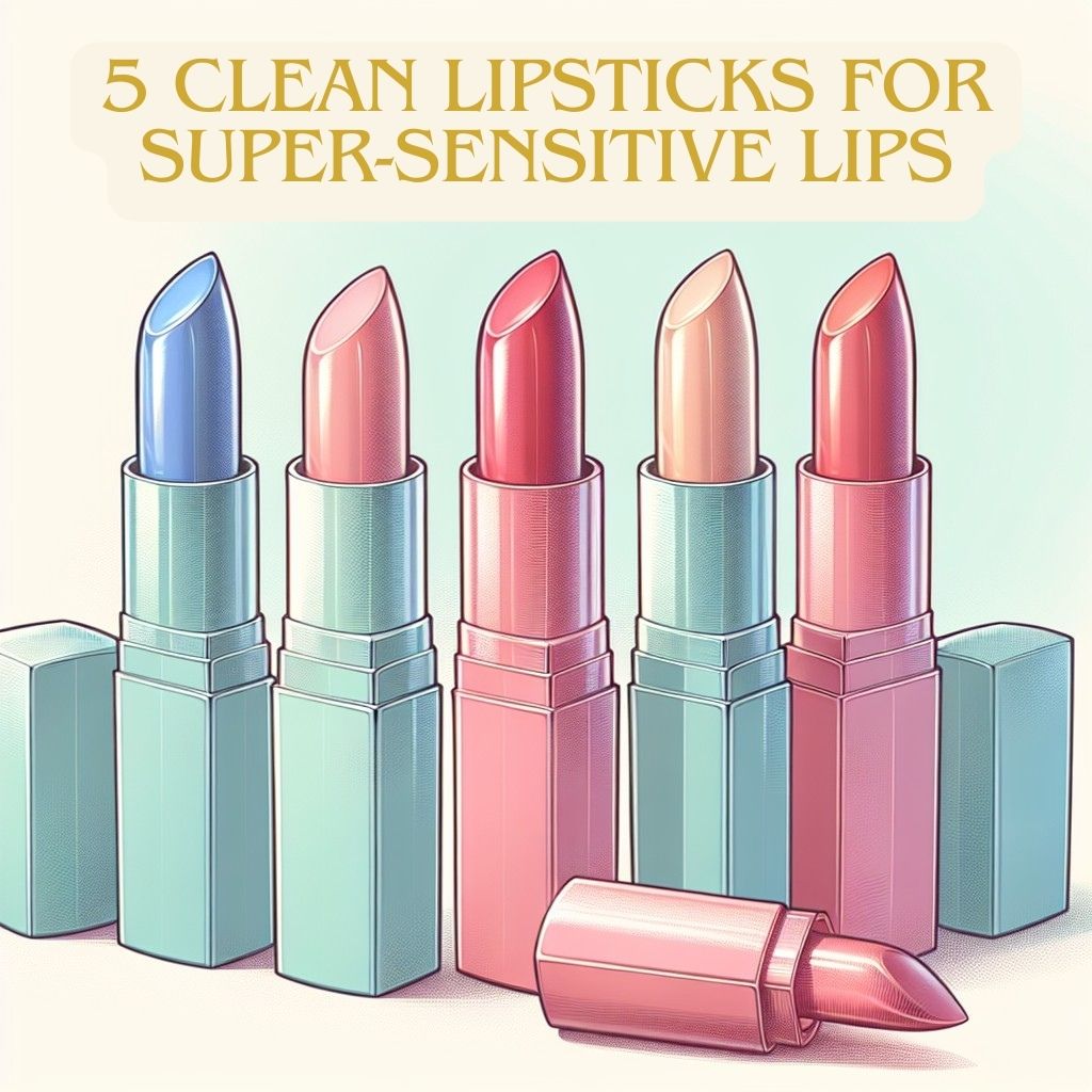 5 Clean Lipsticks for Super-Sensitive Lips